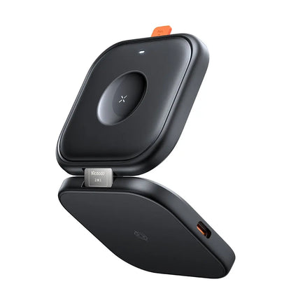 Mcdodo 2-in-1 Magnetic Charger 15W Fast Charging Foldable Wireless Charging Station CH-2160 Tech House Singapore