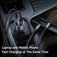 Mcdodo Car Charger PD 75W Fast Charging Dual-Port USB-C and USB-A with Digital Display CC-3690 Tech House Singapore