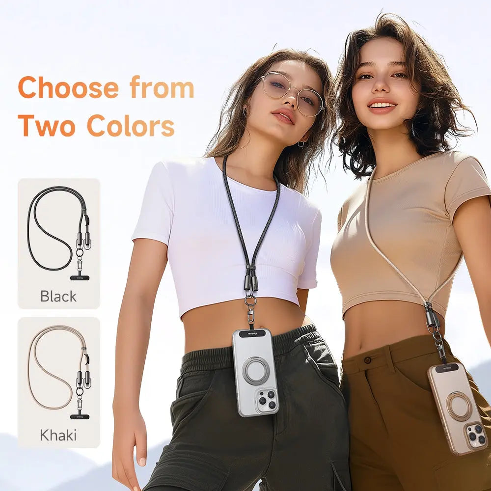 Mcdodo 2-in-1 USB-C to USB-C Cable 60W Fast Charging Crossbody Phone Lanyard 1.2M CA-6830 Tech House Singapore
