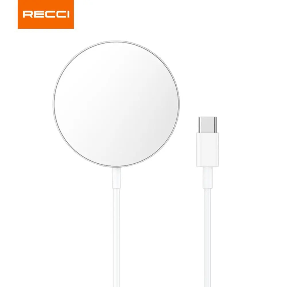 Recci Magnetic Charger Wireless Charger Pad 15W RCW-11 Tech House Singapore