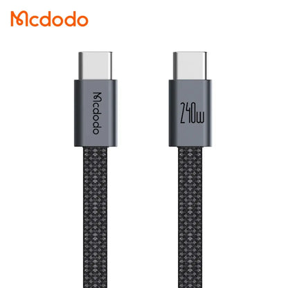 Mcdodo USB-C to USB-C Cable 240W Fast Charging Magnetic Self-Winding Cable 1M CA-9900 Tech House Singapore