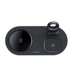 Mcdodo 3-in-1 Magnetic Charger 15W Wireless Charging Station for USB-A iWatch Charger CH-7060/CH-706 Tech House Singapore