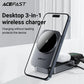 Acefast Desktop 3-in-1 Wireless Charging Station 22.5W Max Foldable Magnetic Charger Holder E22 Tech House Singapore
