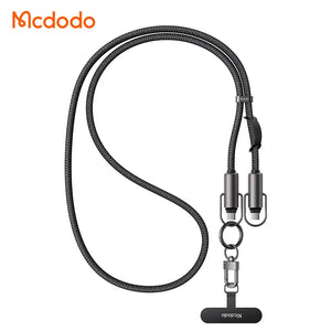 Mcdodo 2-in-1 USB-C to USB-C Cable 60W Fast Charging Crossbody Phone Lanyard 1.2M CA-6830 Tech House Singapore