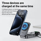 Acefast Desktop 3-in-1 Wireless Charging Station 22.5W Max Foldable Magnetic Charger Holder E22 Tech House Singapore