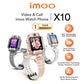 imoo X10 Kids Smart Watch Phone 4G Dual Camera 5MP+8MP GPS Video Call IPX8 Waterproof Sports Watch Tech House Singapore