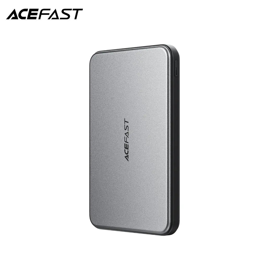 [CCC Power Bank] Acefast 5000mAh Magnetic Power Bank 15W Wireless Fast Charging 3C Certified M30 Tech House Singapore