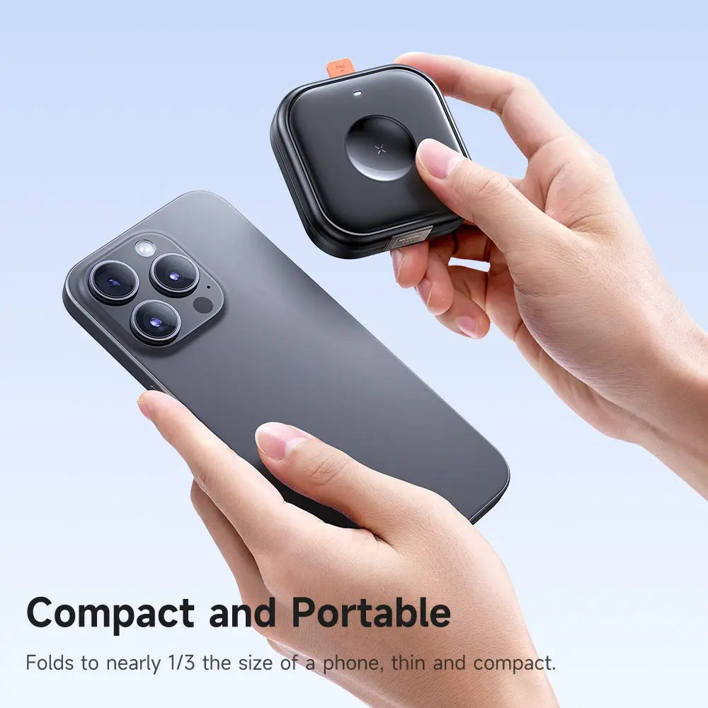 Mcdodo 2-in-1 Magnetic Charger 15W Fast Charging Foldable Wireless Charging Station CH-2160 Tech House Singapore