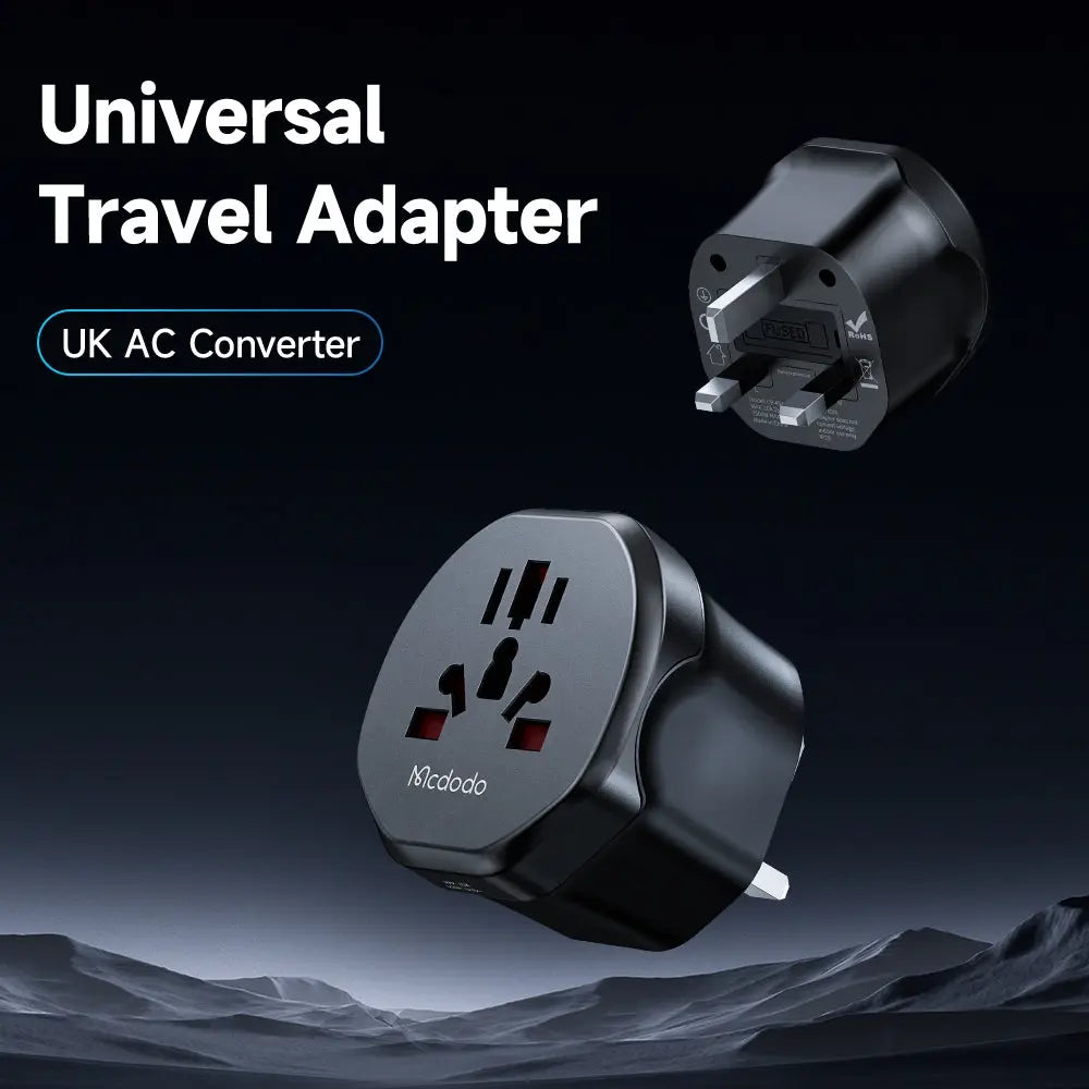 Mcdodo Universal Travel Adapter (UK Plug) Travel Charger for UK CP-4540 Tech House Singapore