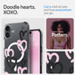 iPhone 16 Case Ultra Hybrid MagFit Hearts