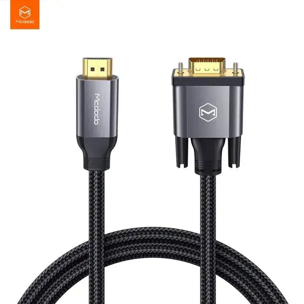 MCDODO HDMI to VGA 2M CA-7770 Tech House Singapore
