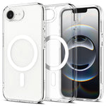 Spigen iPhone 16e Case (2025) Ultra Hybrid MagFit /Crystal Hybrid MagFit Frost Black - Tech House - Singapore