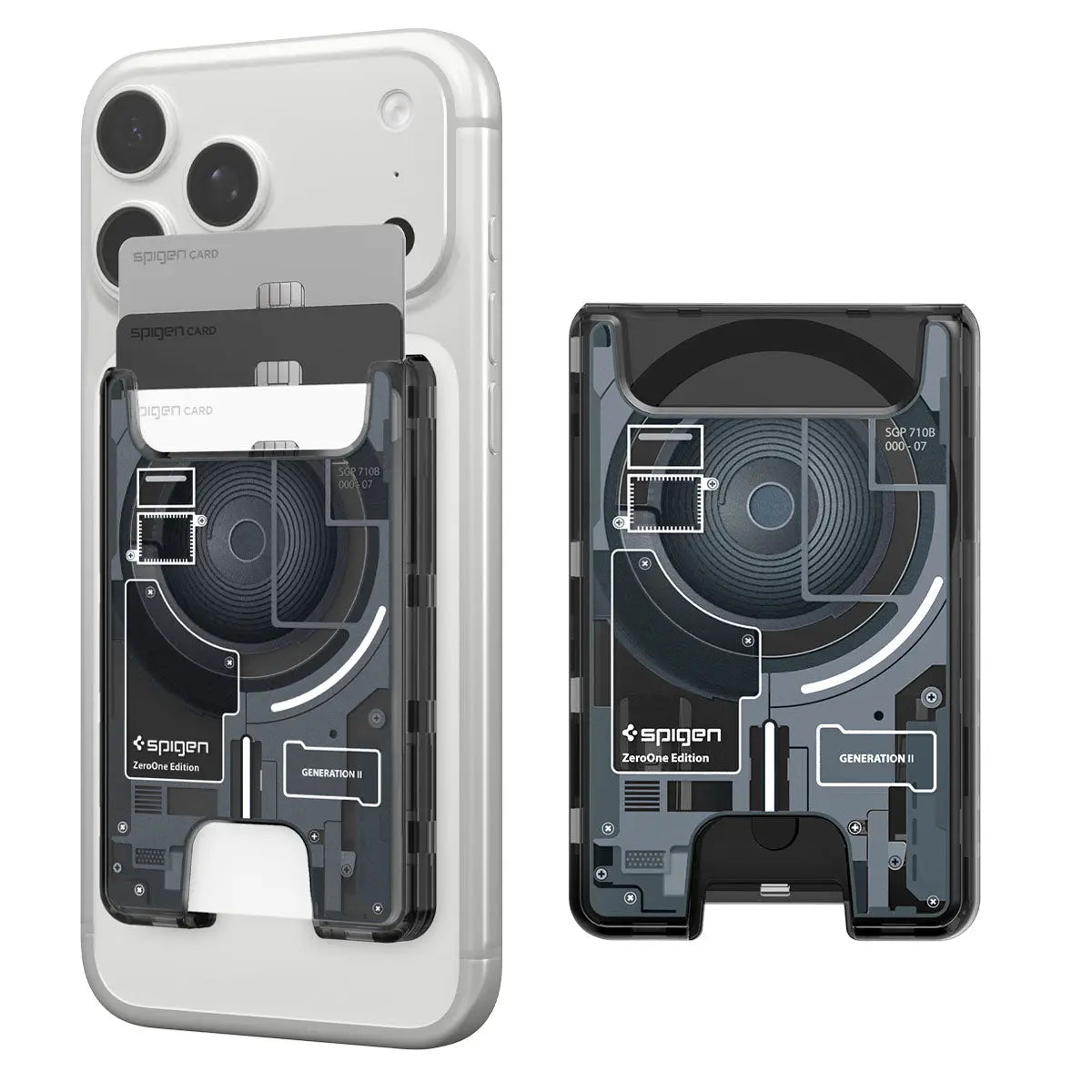 Spigen Ultra Hybrid Zero One MagSafe Card Holder Spigen Singapore Singapore