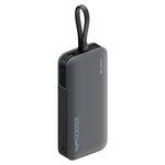 CUKTECH CP24 Power Bank 20000mAh 40W Fast Charging Built-in USB-C Cable Powerbank [CCC Certified] Tech House Singapore