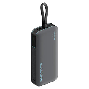 CUKTECH CP24 Power Bank 20000mAh 40W Fast Charging Built-in USB-C Cable Powerbank [CCC Certified] Tech House Singapore