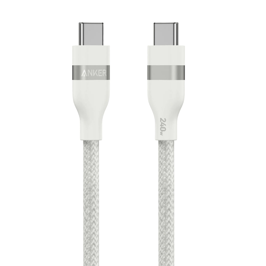 Anker USB C to USB C Cable 240W Upcycled-Braided Fast Charging Cable (3ft / 6ft) A82E2 Anker