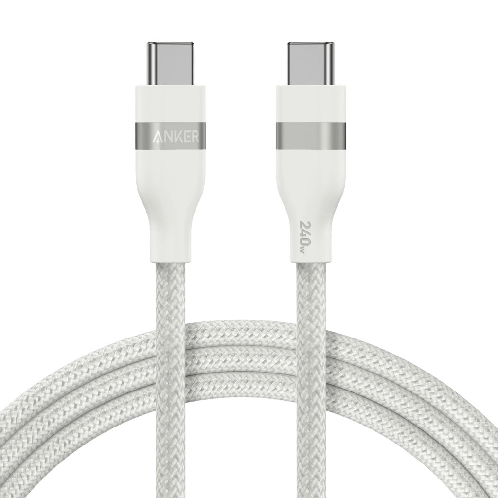 Anker USB C to USB C Cable 240W Upcycled-Braided Fast Charging Cable (3ft / 6ft) A82E2 Anker