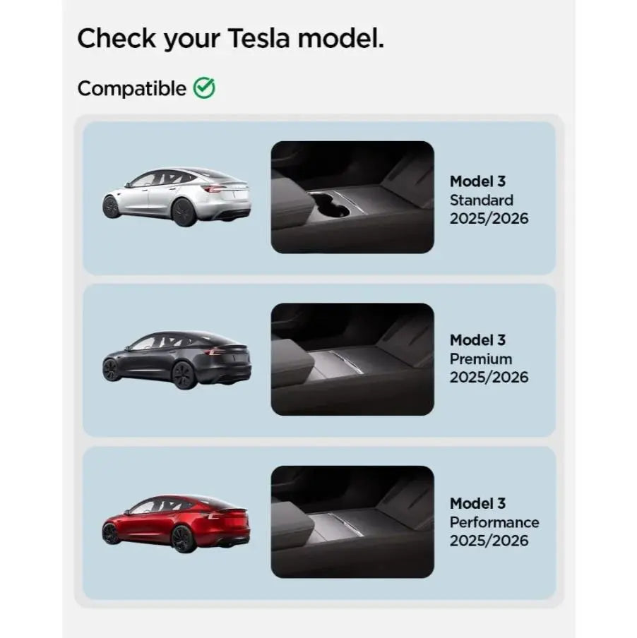 Spigen Tesla Model 3 Highland (2026/2025/2024) Rear Emblem Logo Sticker TO322H Spigen Singapore Singapore